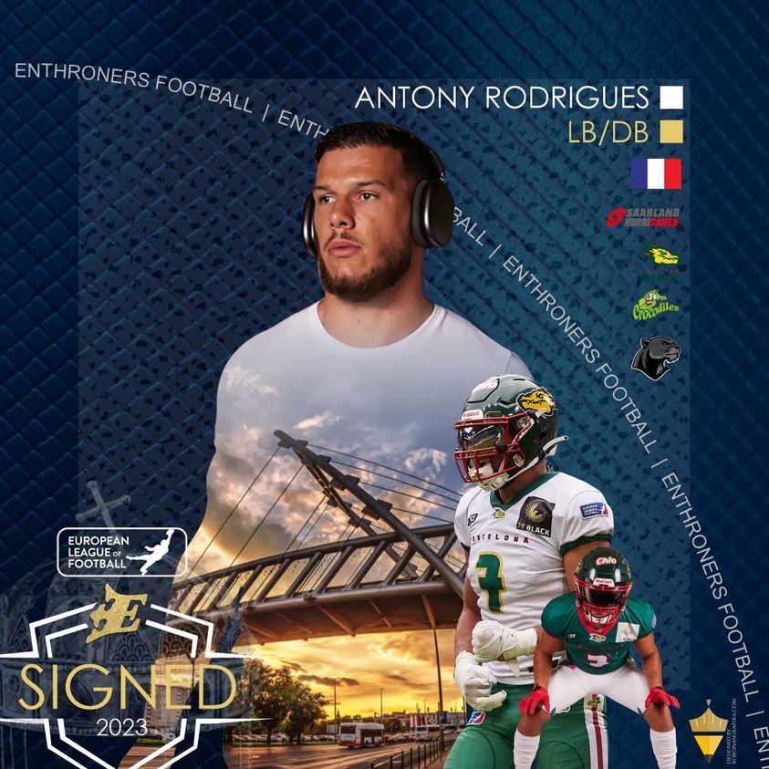 Európai topjátékossal erősít az Enthroners: Antony Rodrigues Székesfehérvárra igazolt